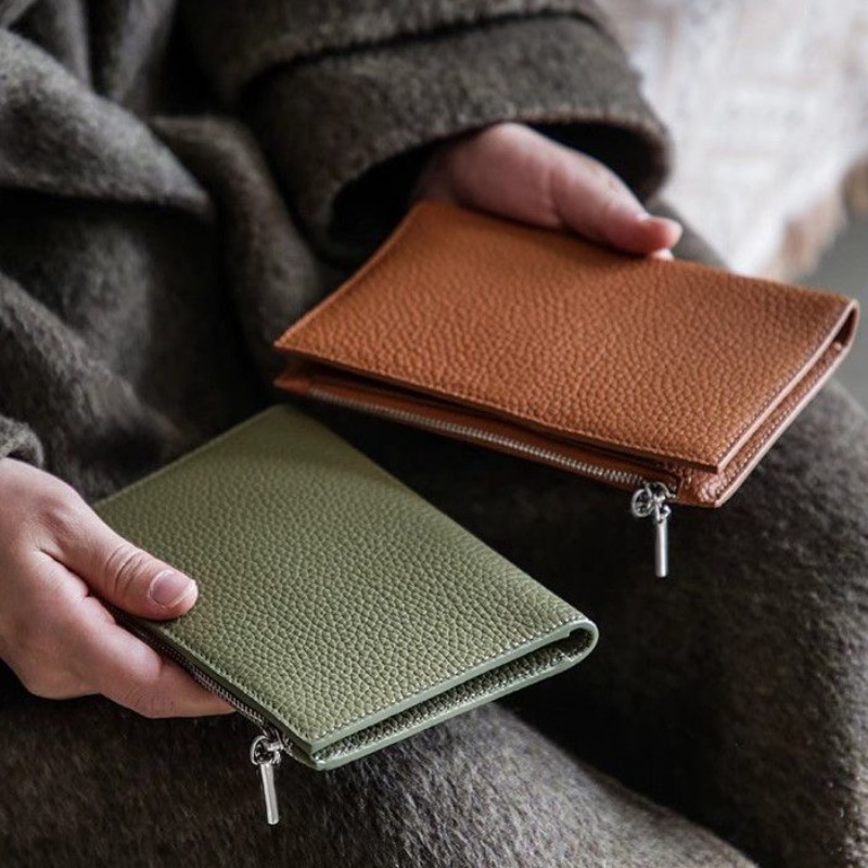 Index Card Holder - Porte-passeport en cuir couvre étui étanche
