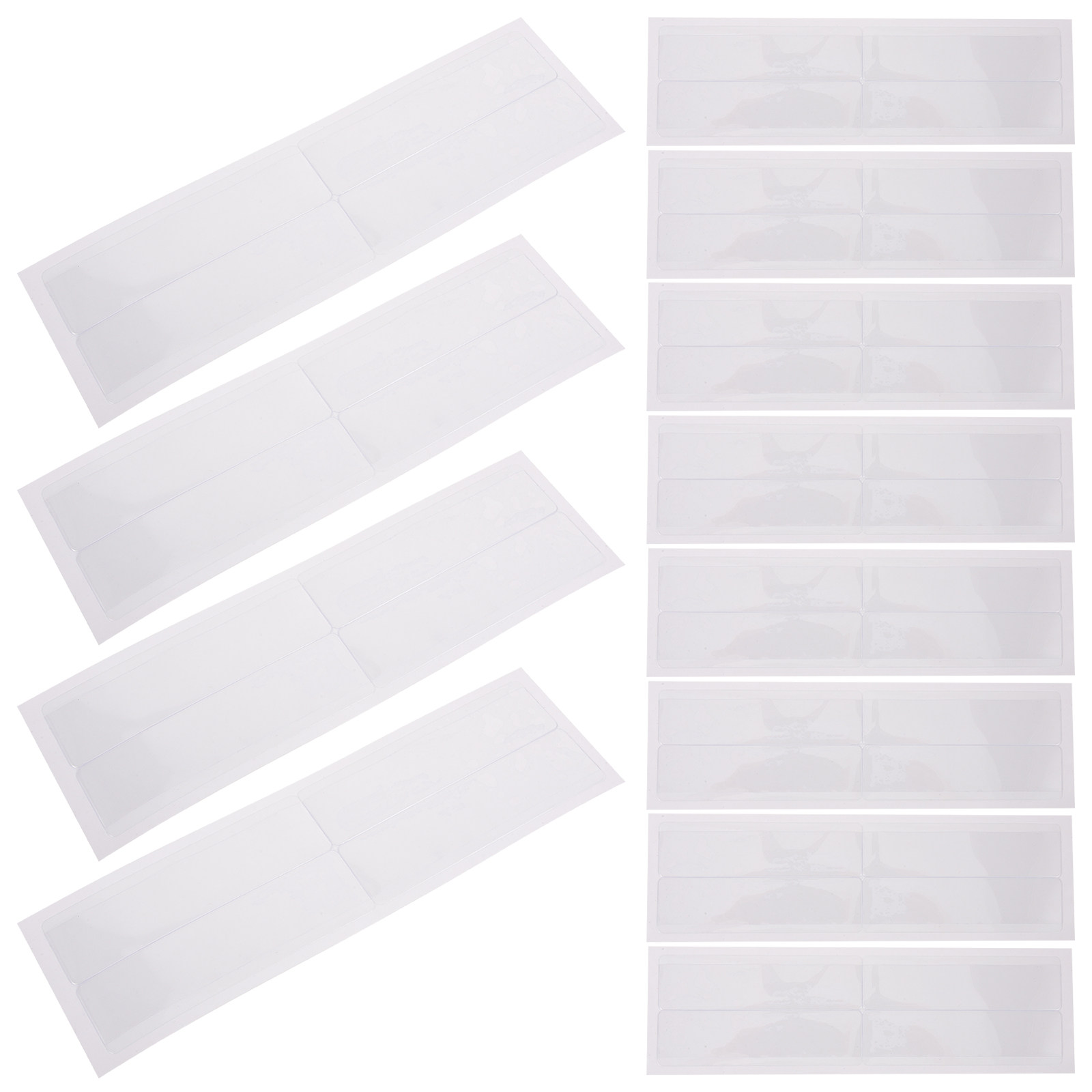 Index Card Holder - 1 lot de porte-étiquettes adhésifs, pochettes