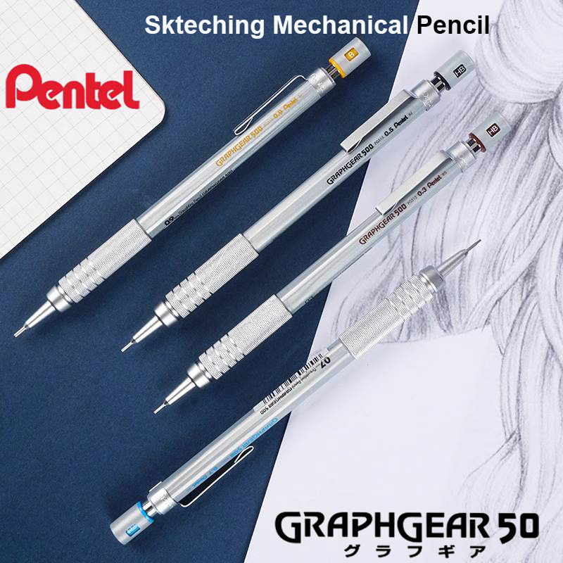 Pentel Pen Graphgear - Pentel – crayon mécanique GraphGear 500,