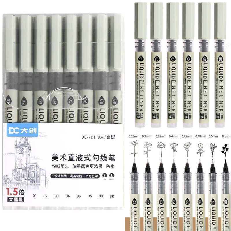 Lot de 12 stylos marqueurs noi - Correction Pen Fine avis et prix