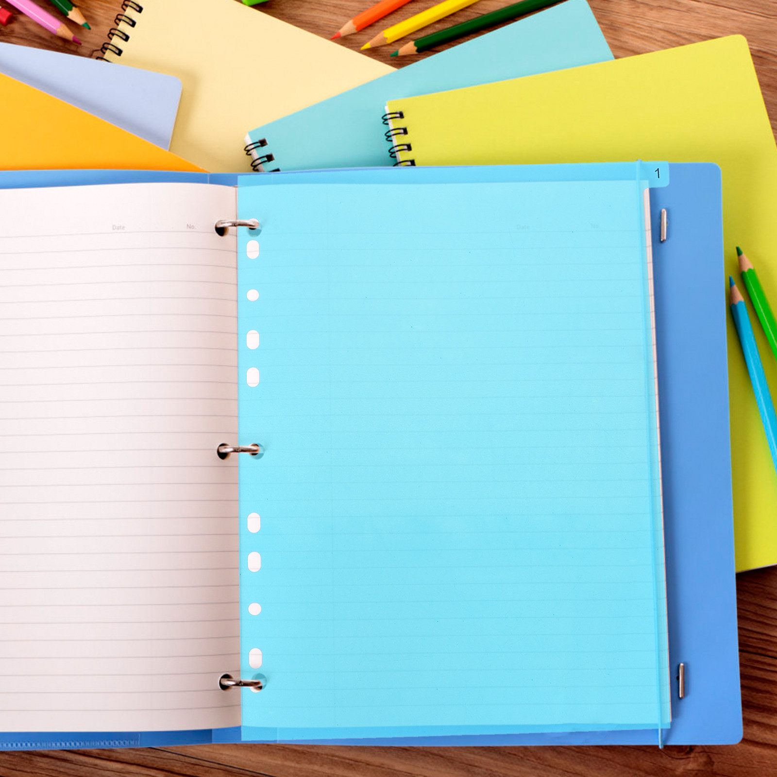 5 pièces de séparateurs de cla - Tab Divider A4 avis et prix