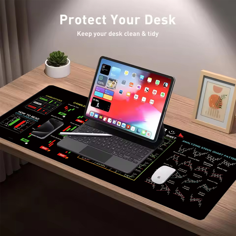 EXCO Stock Market Trader Tapis - Leather Desk Pad avis et prix