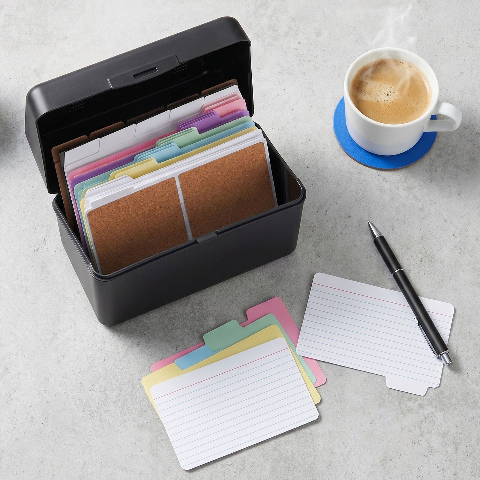 2 Ensembles de Boîtes de Range - Card Index Box avis et prix
