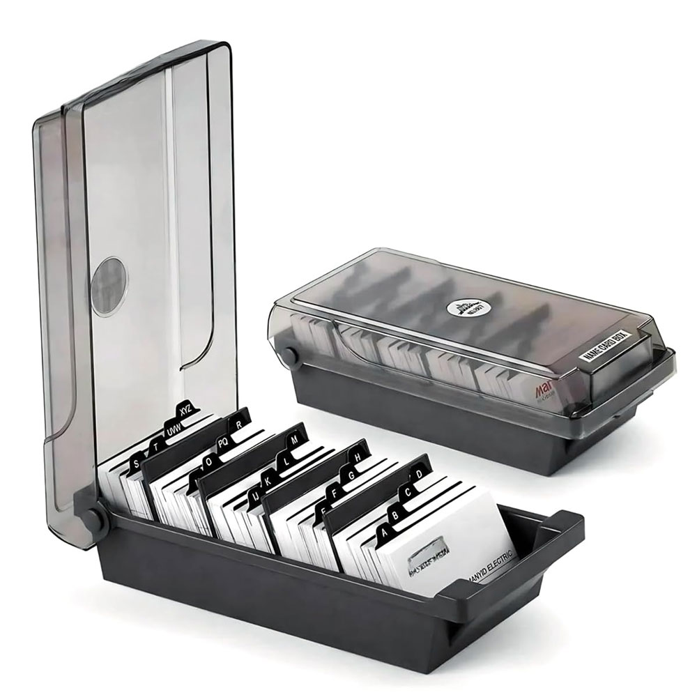Boîte à cartes de visite de bu - Card Index Box avis et prix
