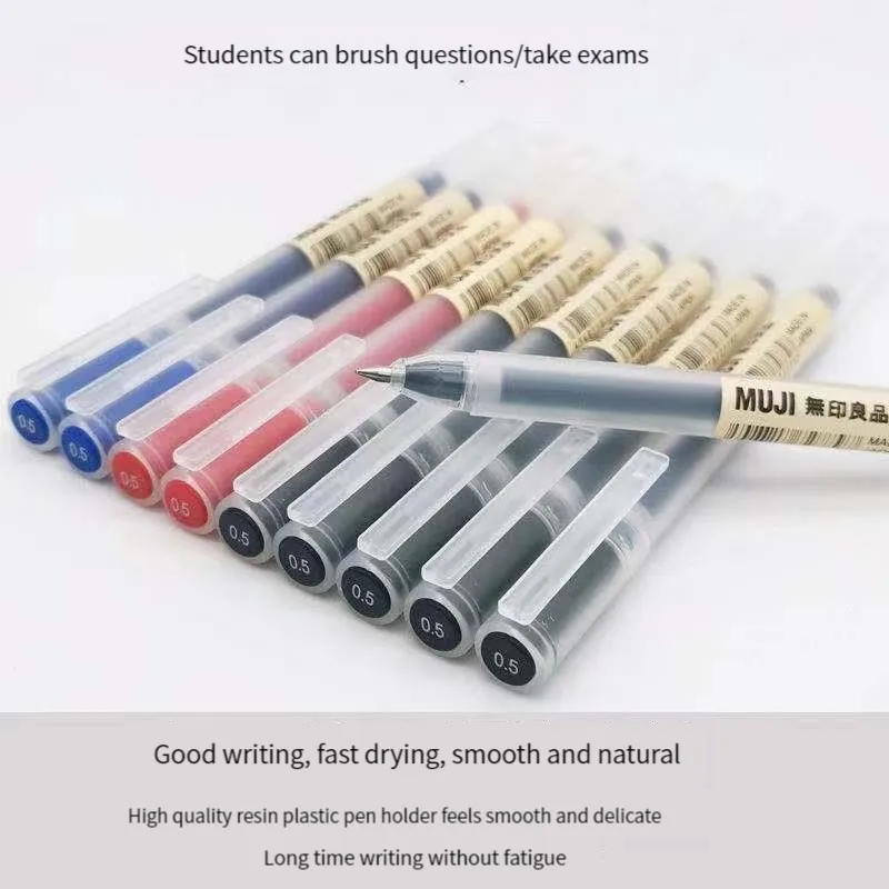 6/8 pièces/ensemble Kawaii MUJ - Muji Stationery Gel Pen avis et prix