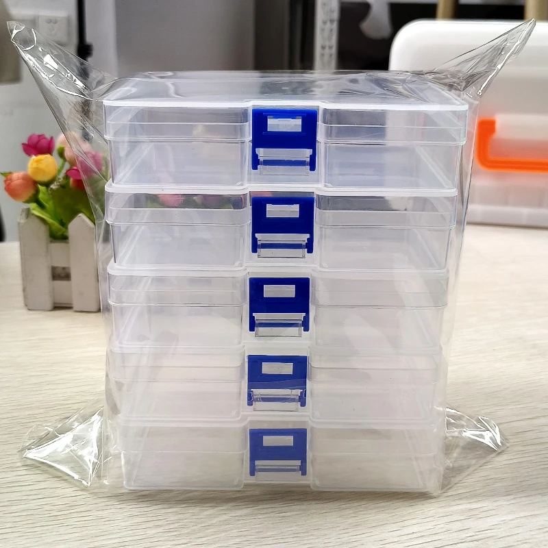 5 boîtes de rangement en plast - Card Index Box avis et prix