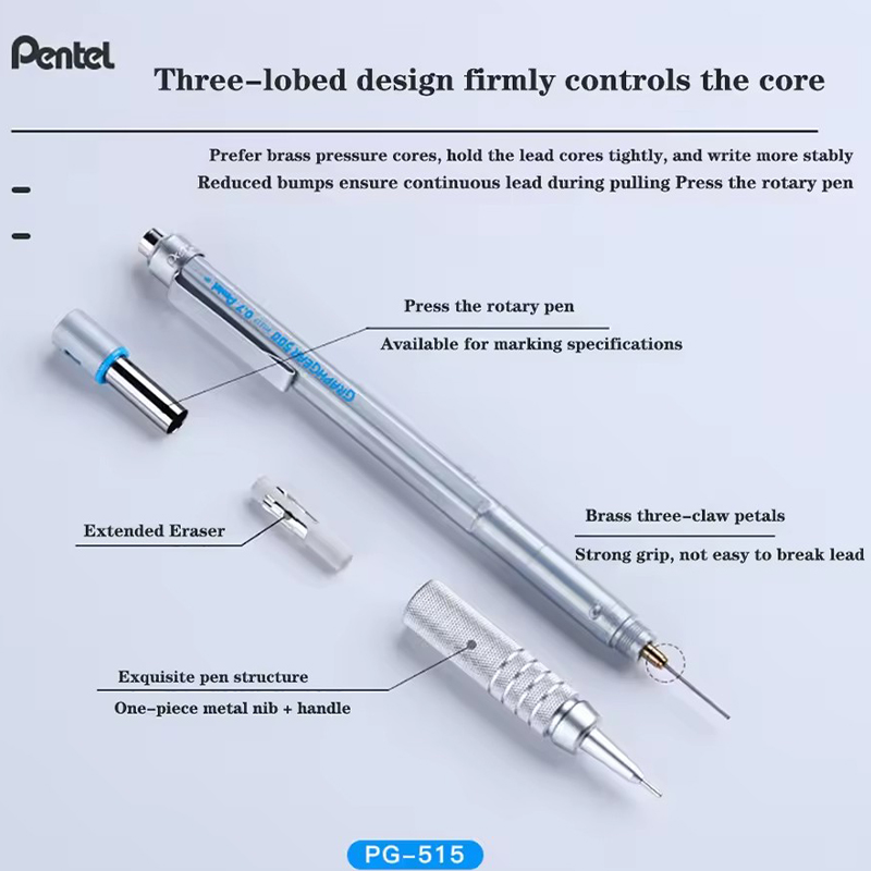 Pentel – crayon mécanique Grap - Pentel Pen Graphgear avis et prix