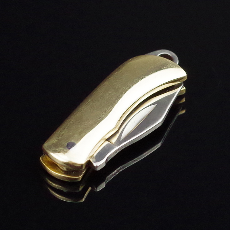Couteau pliant de poche en lai - Letter Opener Brass avis et prix