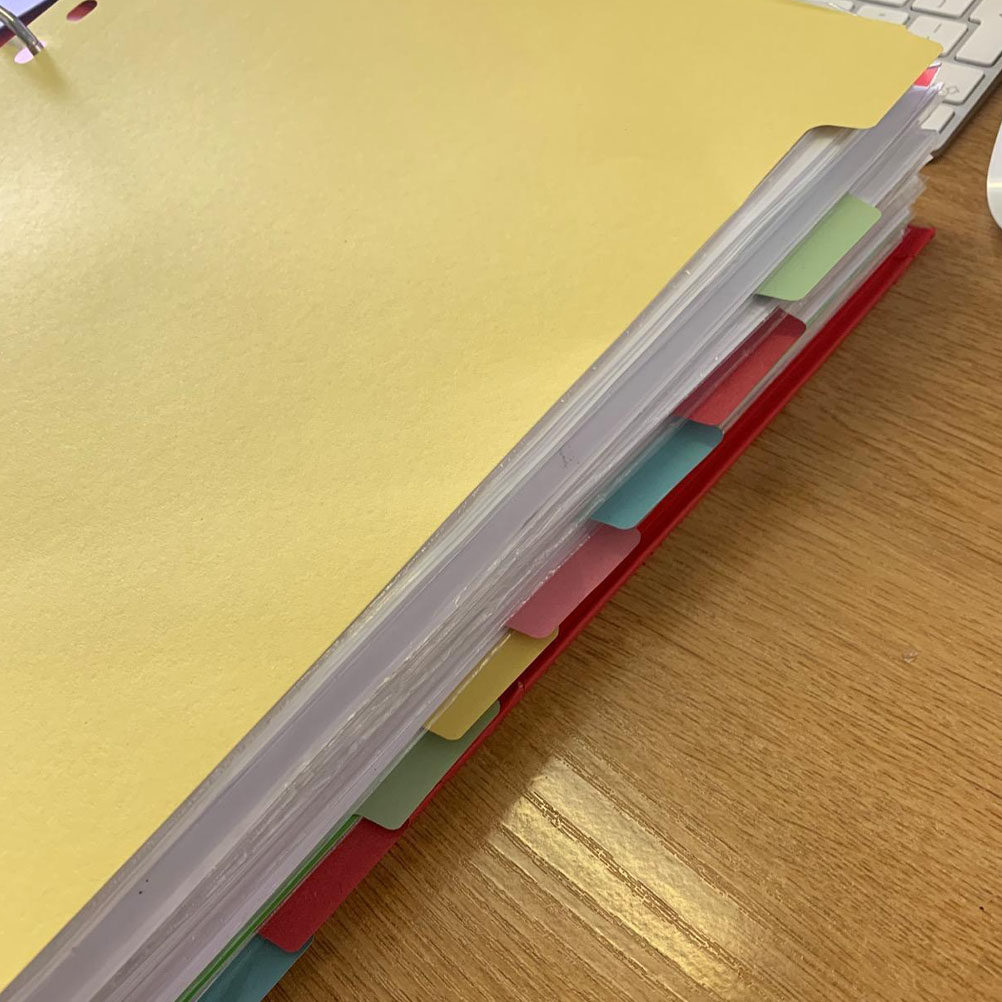 12 séparateurs d'index A4, 11  - Tab Divider A4 avis et prix