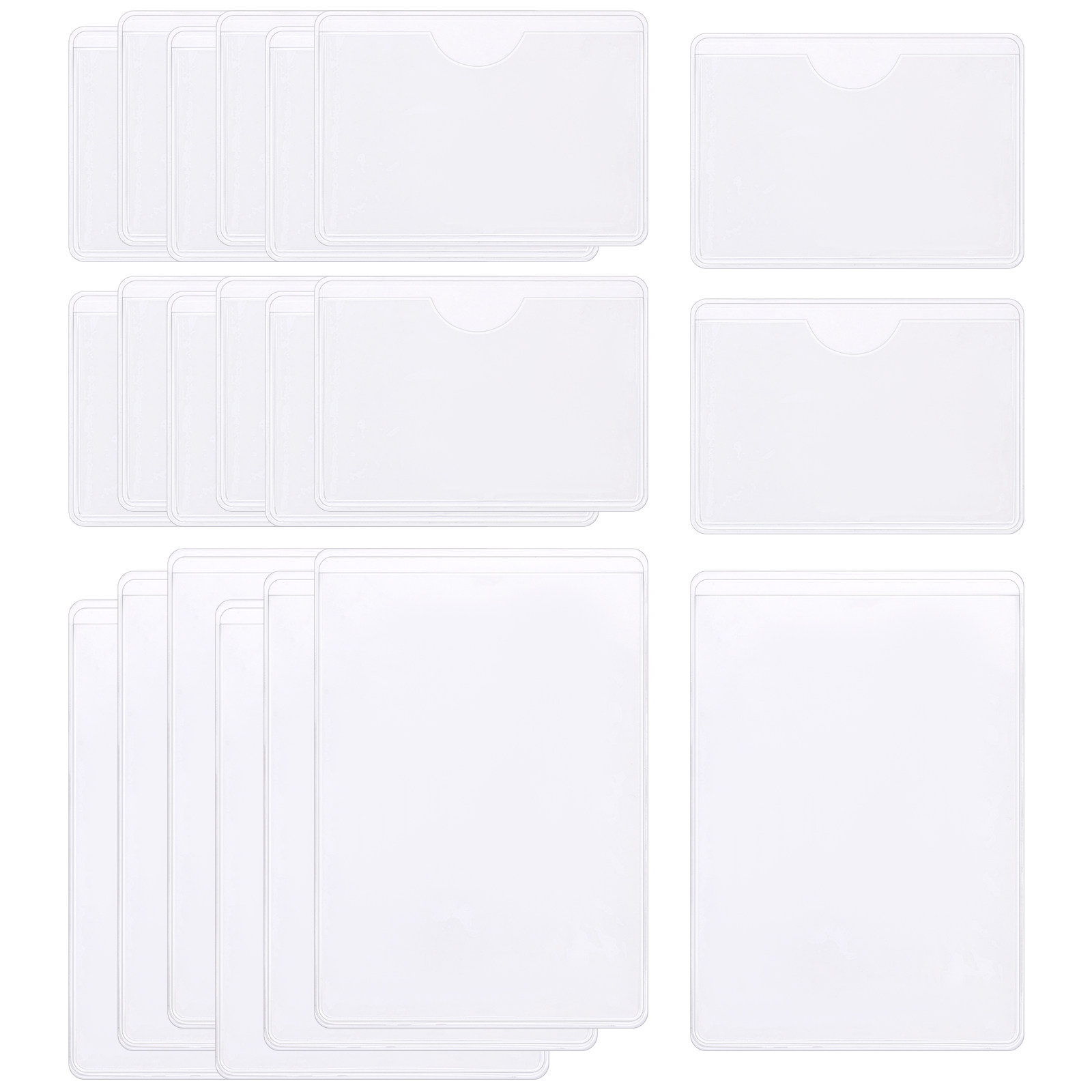 50 pochettes autocollantes tra - Card Index Box avis et prix
