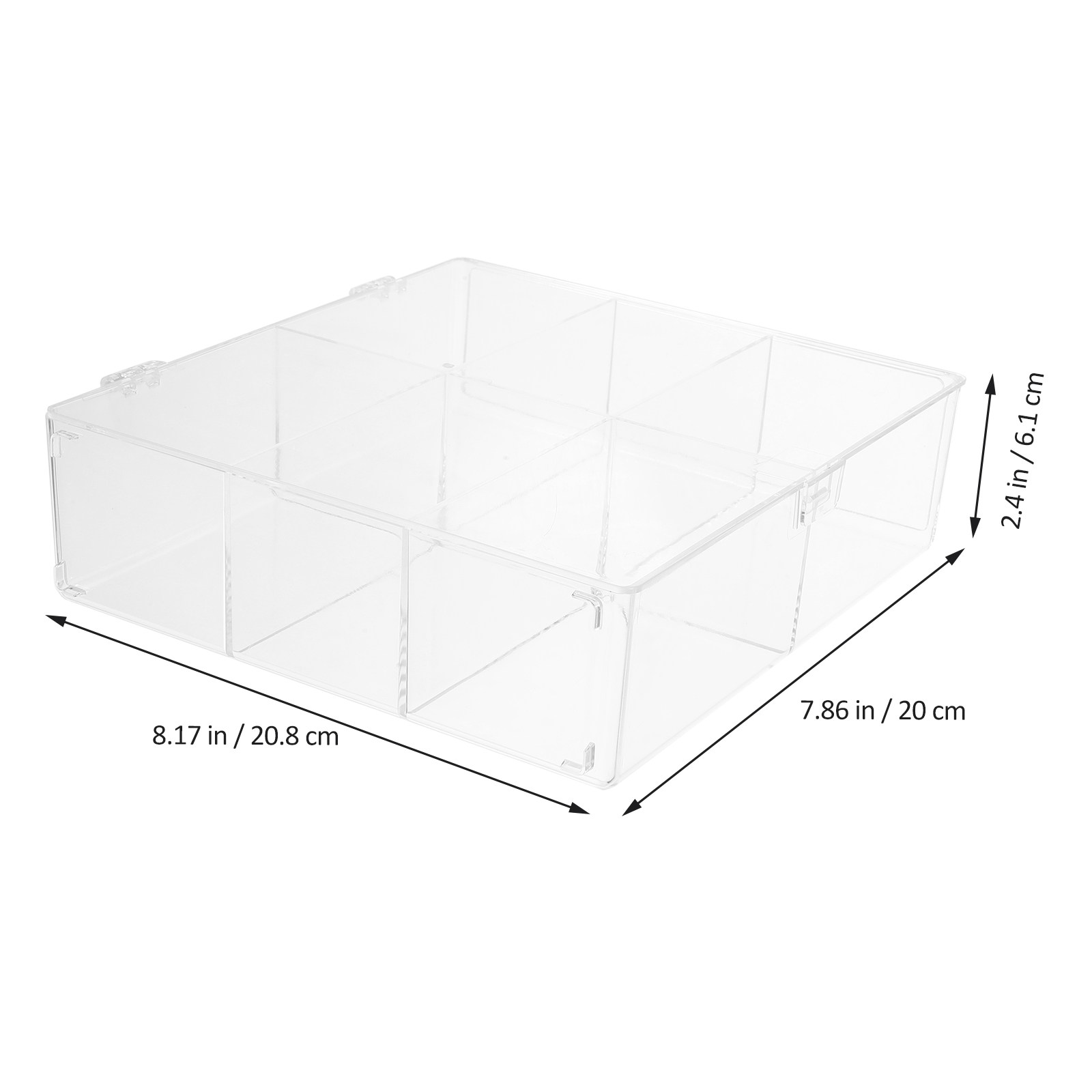 Boîte de rangement en plastiqu - Card Index Box avis et prix